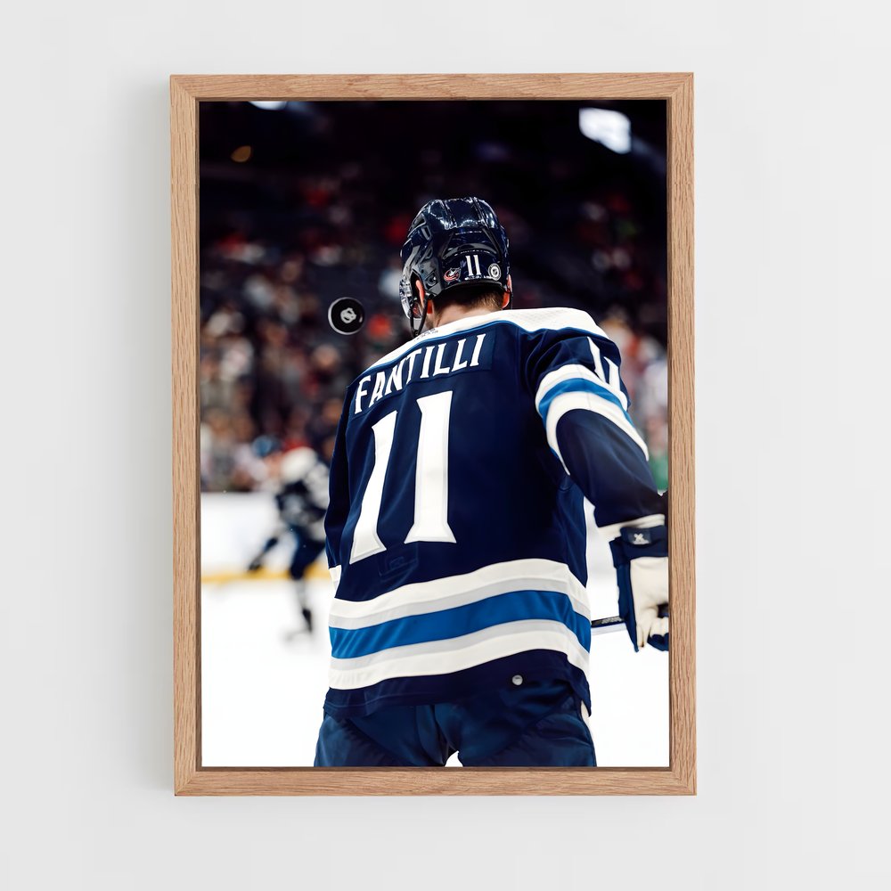 Poster L'Esprit des Jackets – affiche Hockey sur glace (vue 4)